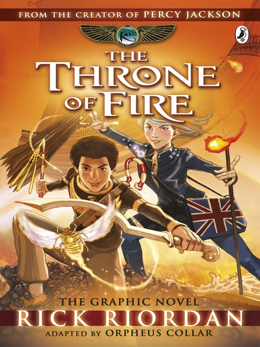 Title details for The Throne of Fire by Rick Riordan - Wait list